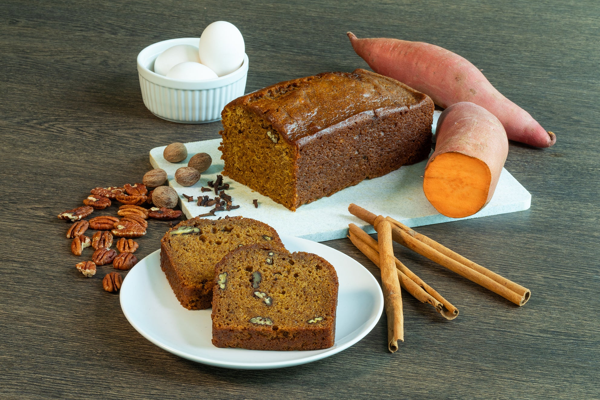 Sweet Potato Pecan Bread