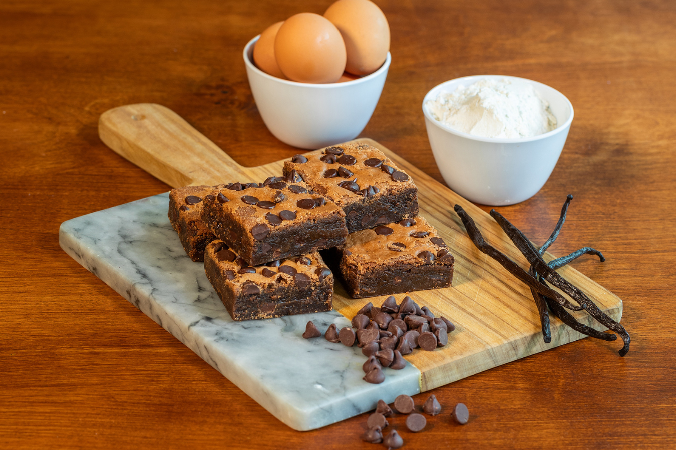 Triple Chocolate Brownies